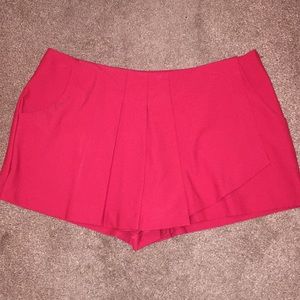 Princess Vera Wang Red Skort